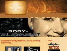 Tablet Screenshot of body-element.com